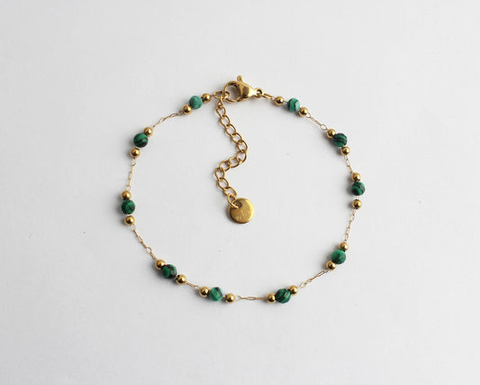 Sophia - Bracelet - Natural Stone - Stainless Steel