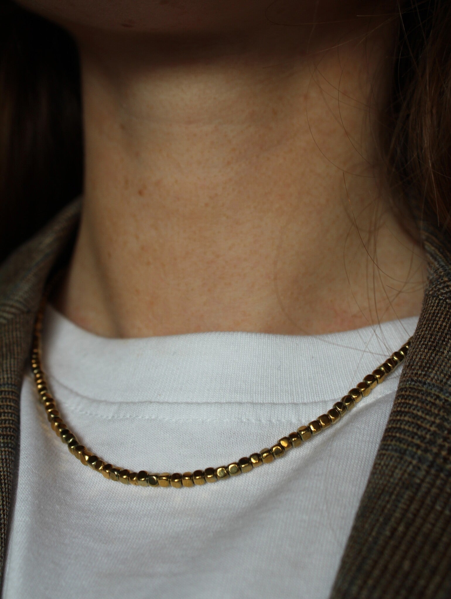 Round Circle - Necklace - Stainless Steel