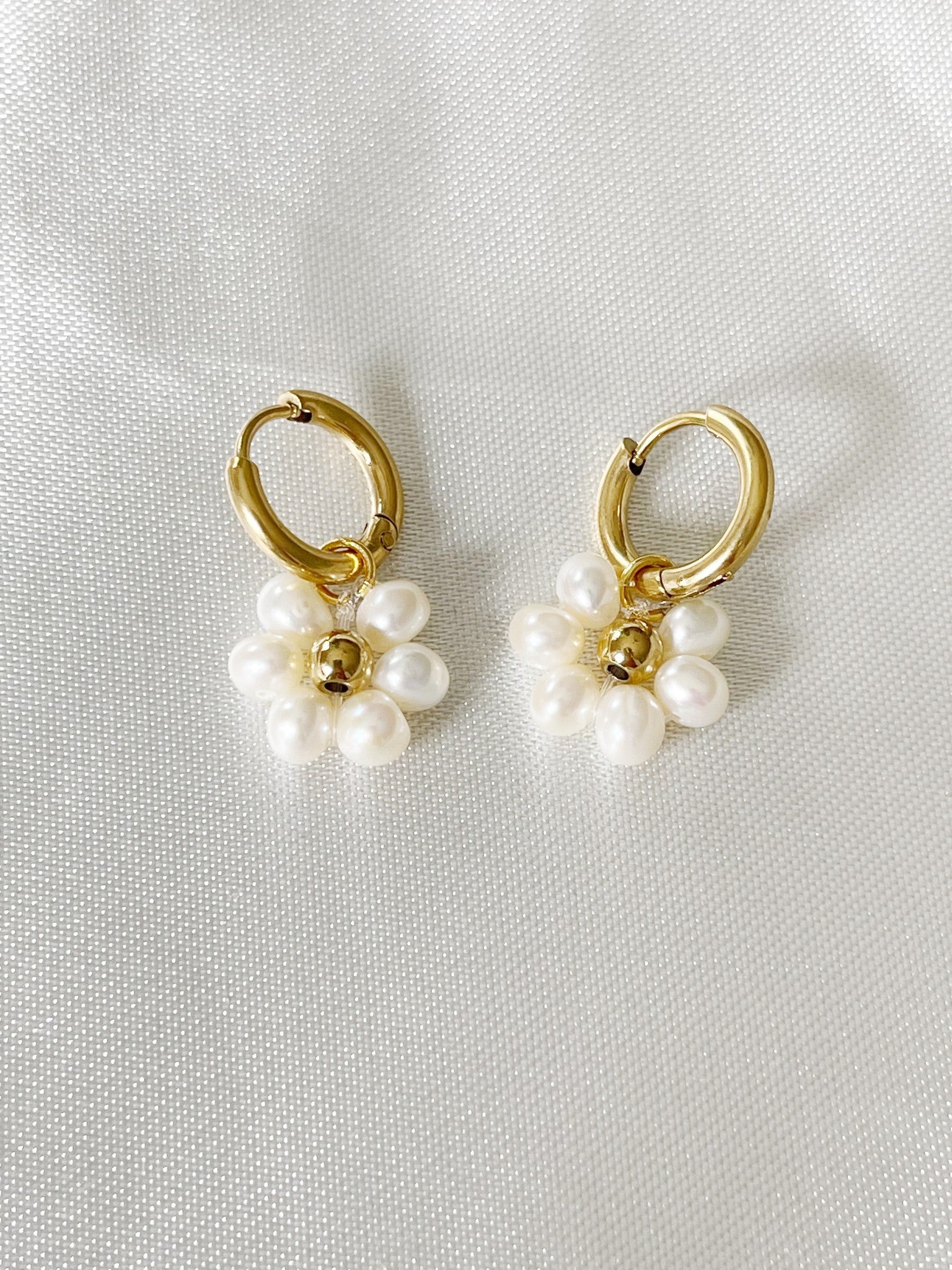 Fleurine - Earrings - Stainless Steel