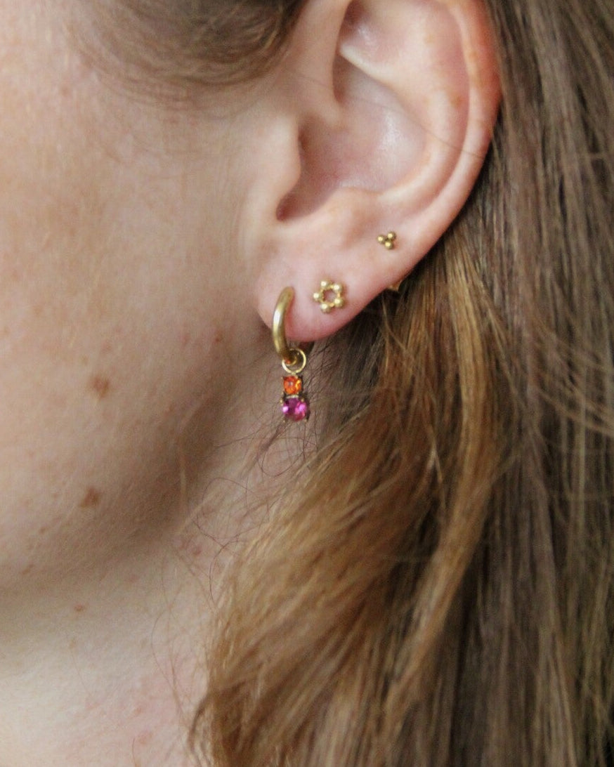 Dominique - Pendientes - Acero inoxidable