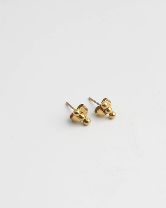 3 Dots - Studs - Earrings - Stainless Steel