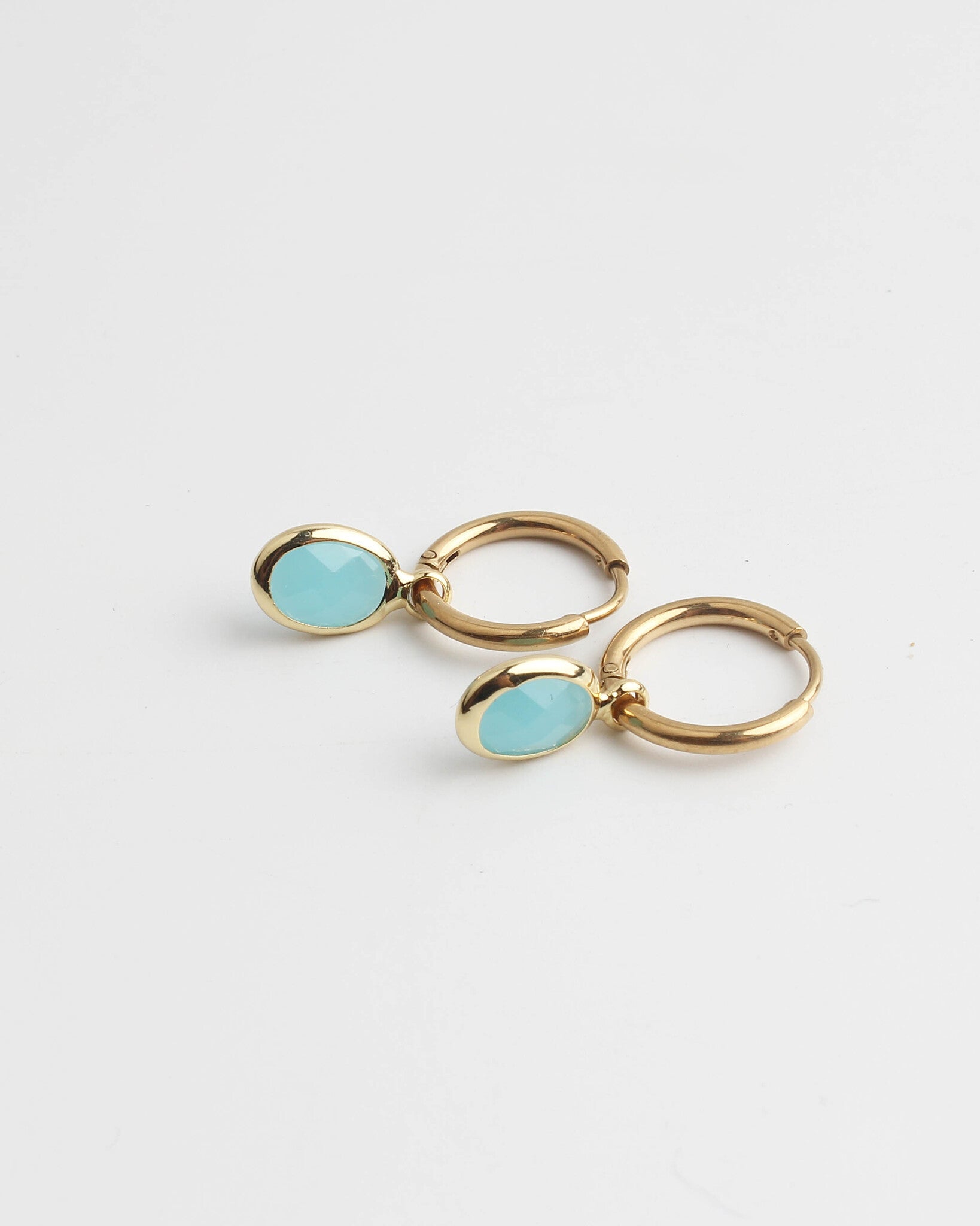 Oval Dana - Pendientes - Acero inoxidable