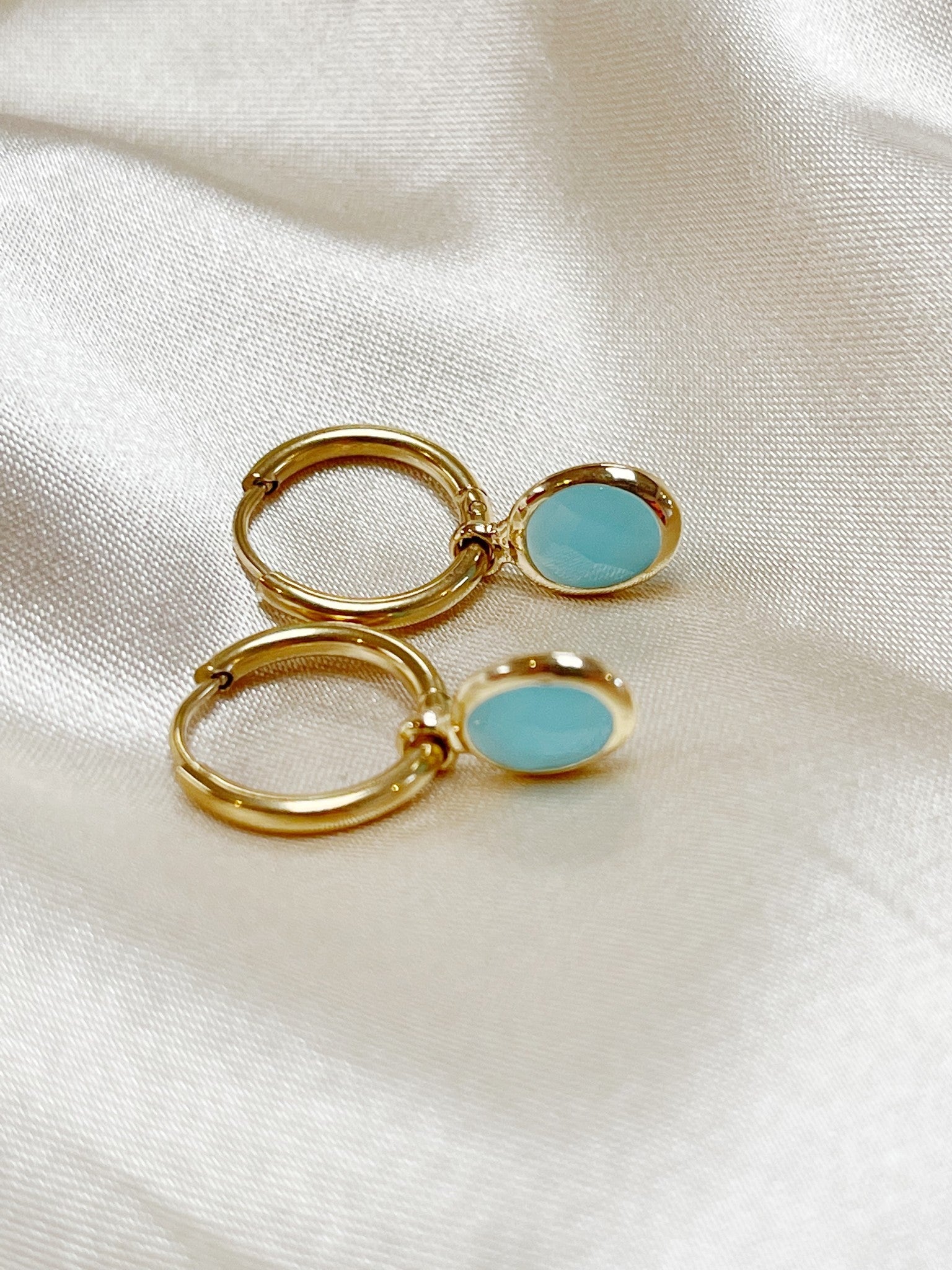Oval Dana - Pendientes - Acero inoxidable