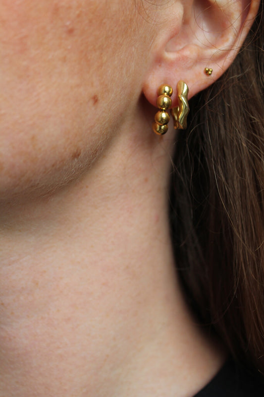 Nicoline - Pendientes - Acero inoxidable