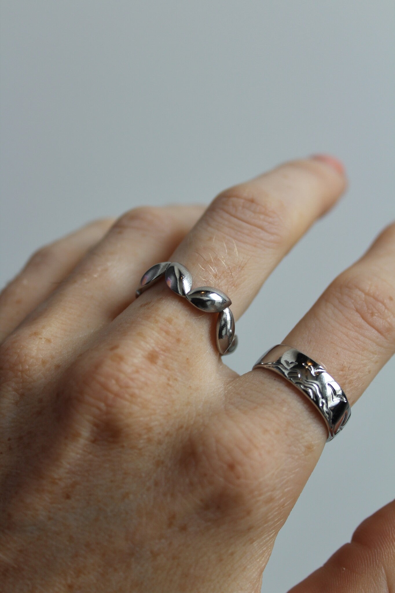 Hirundo - Ring - Stainless Steel - Adjustable