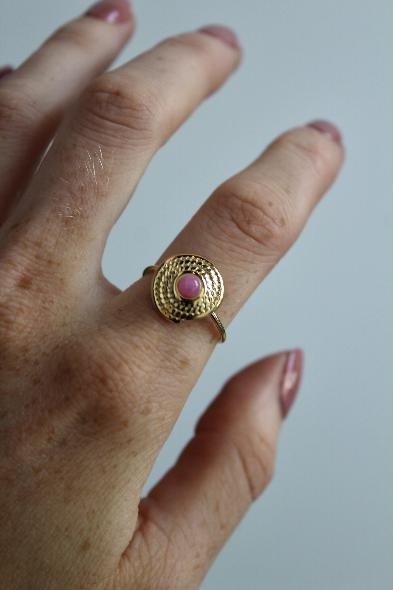 Ivana - Anillo - Acero inoxidable - Ajustable