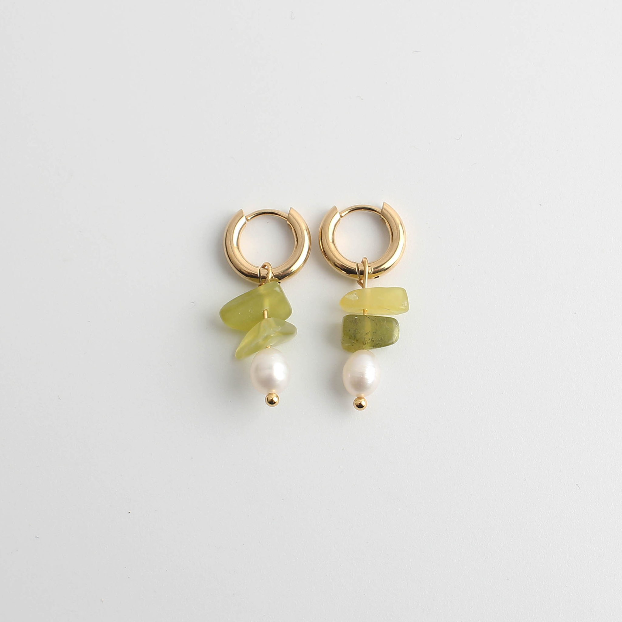 Lucie Earrings in Gold