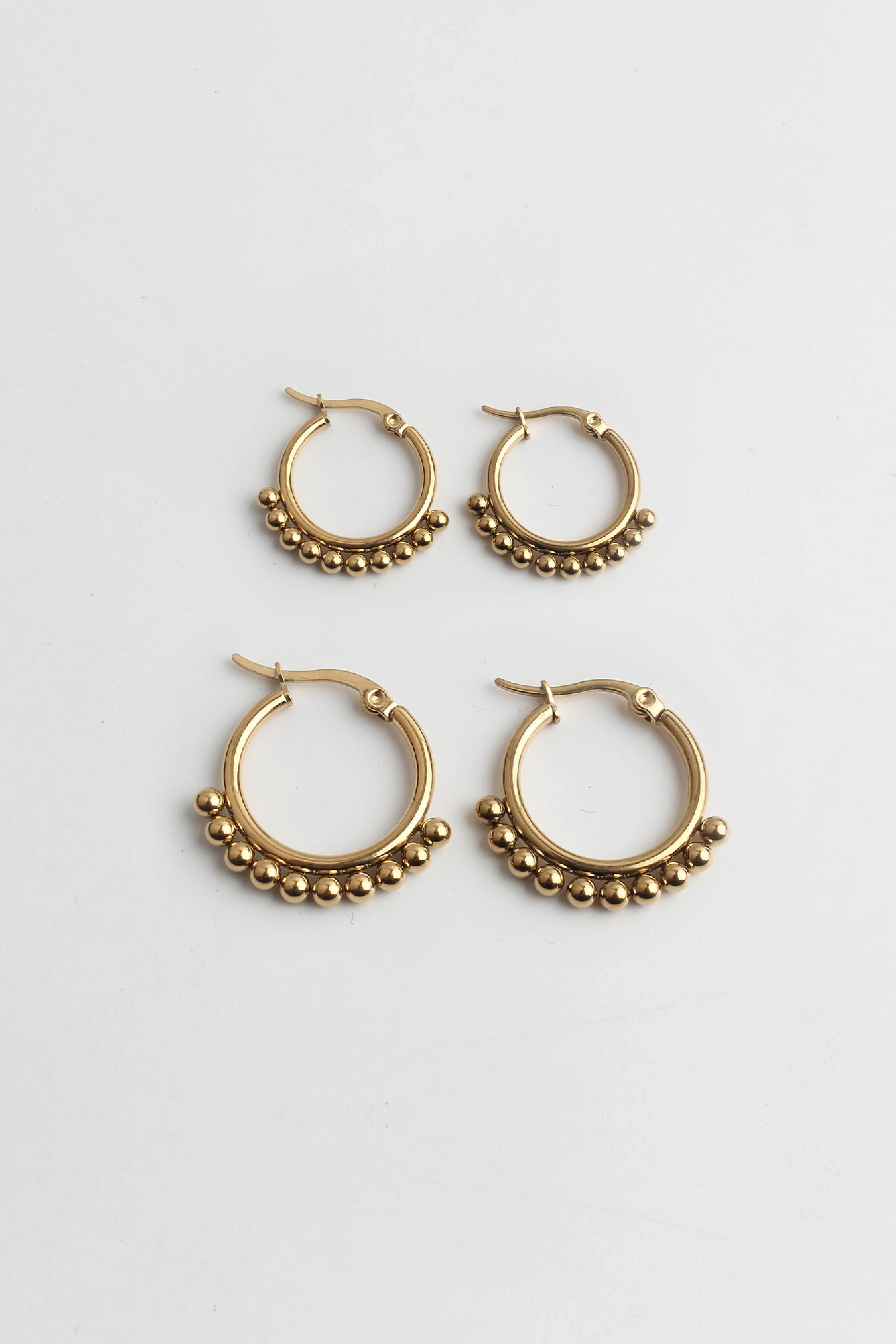 Floortje - Pendientes - Acero inoxidable