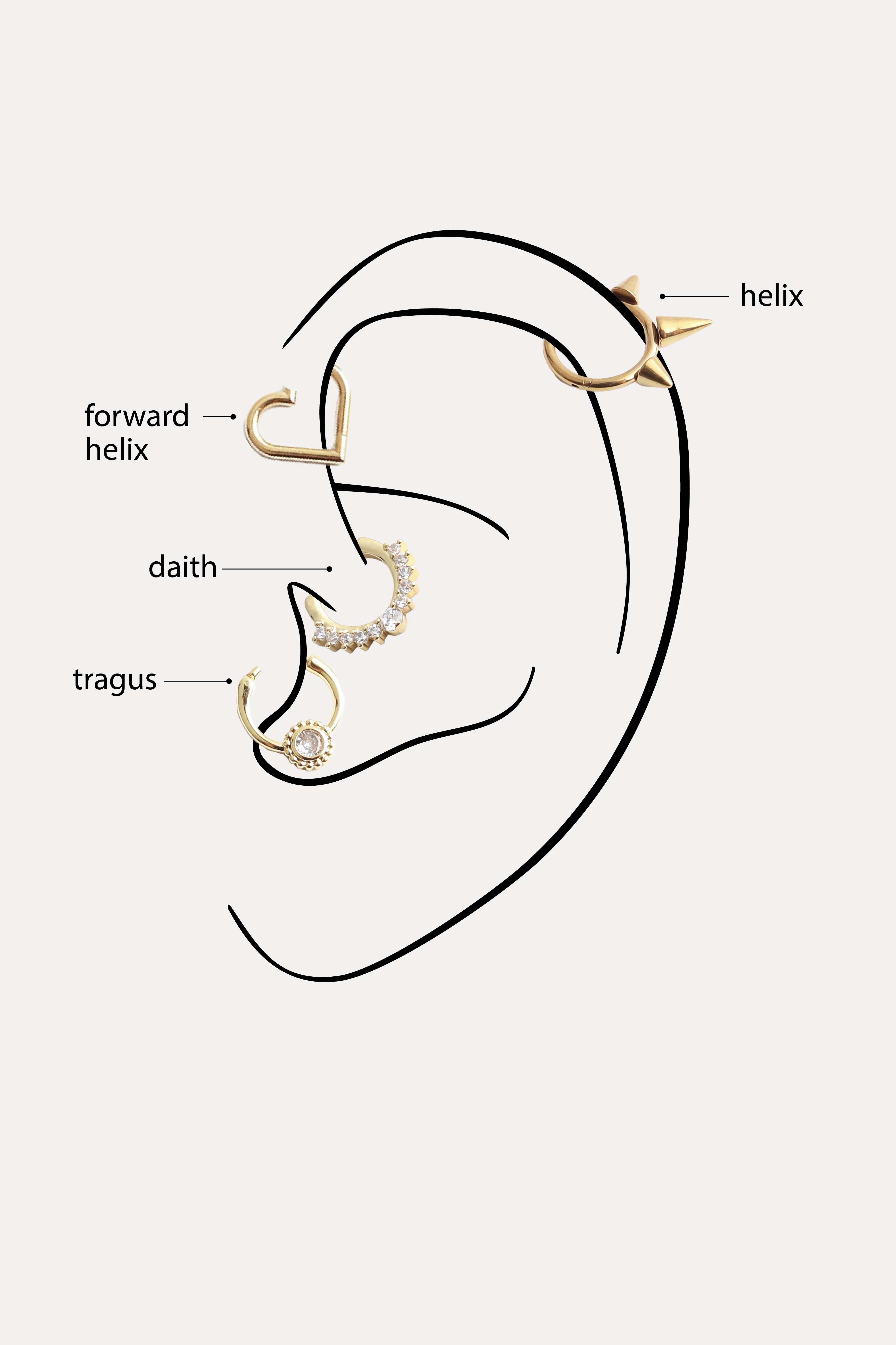 Liora - Piercing – Titanium