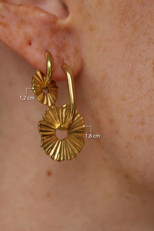 Loya - Pendientes - Acero inoxidable