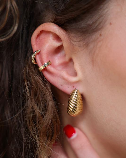 Adinda - Earcuff - Acero inoxidable