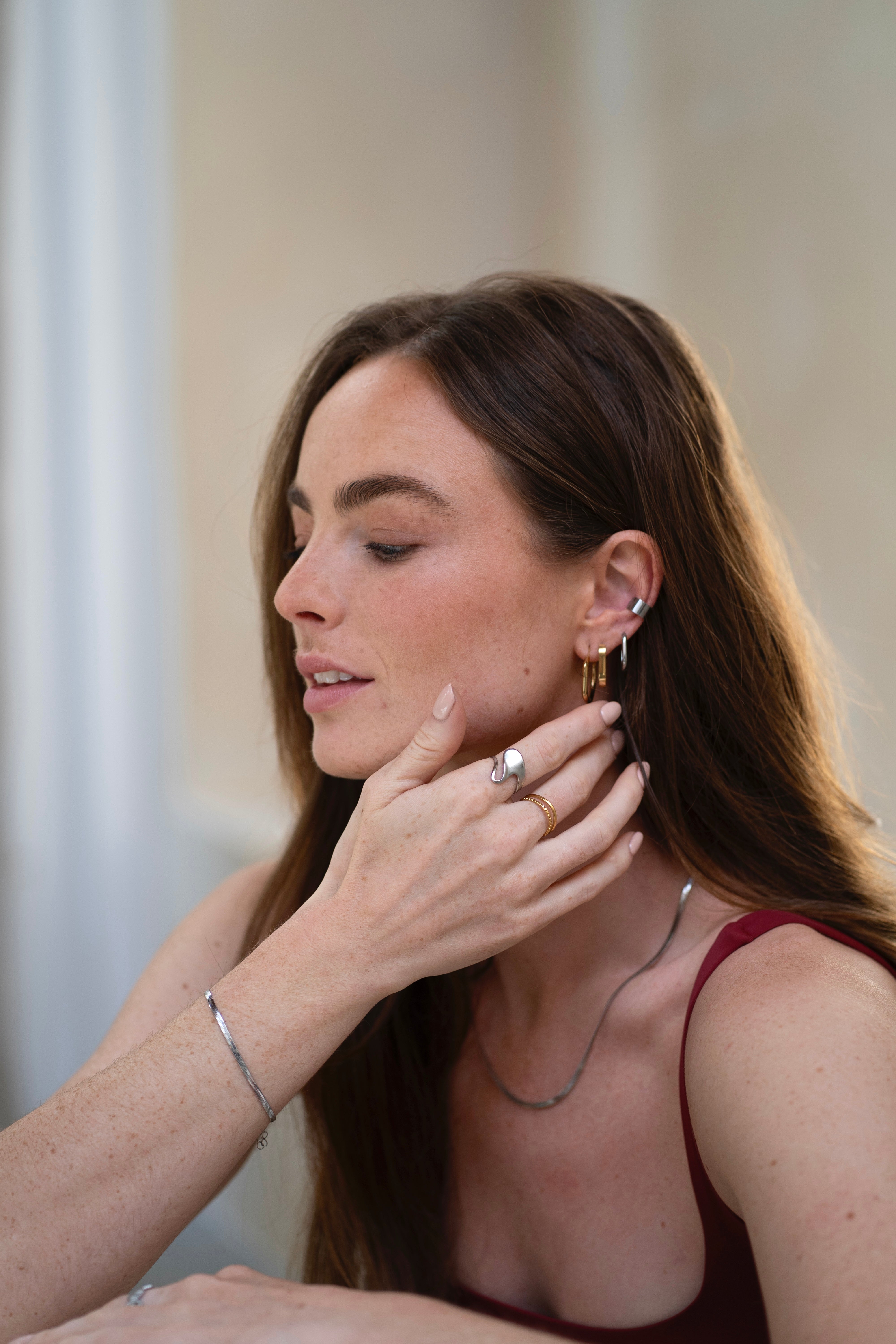 Jayra - Earcuff - Acero inoxidable