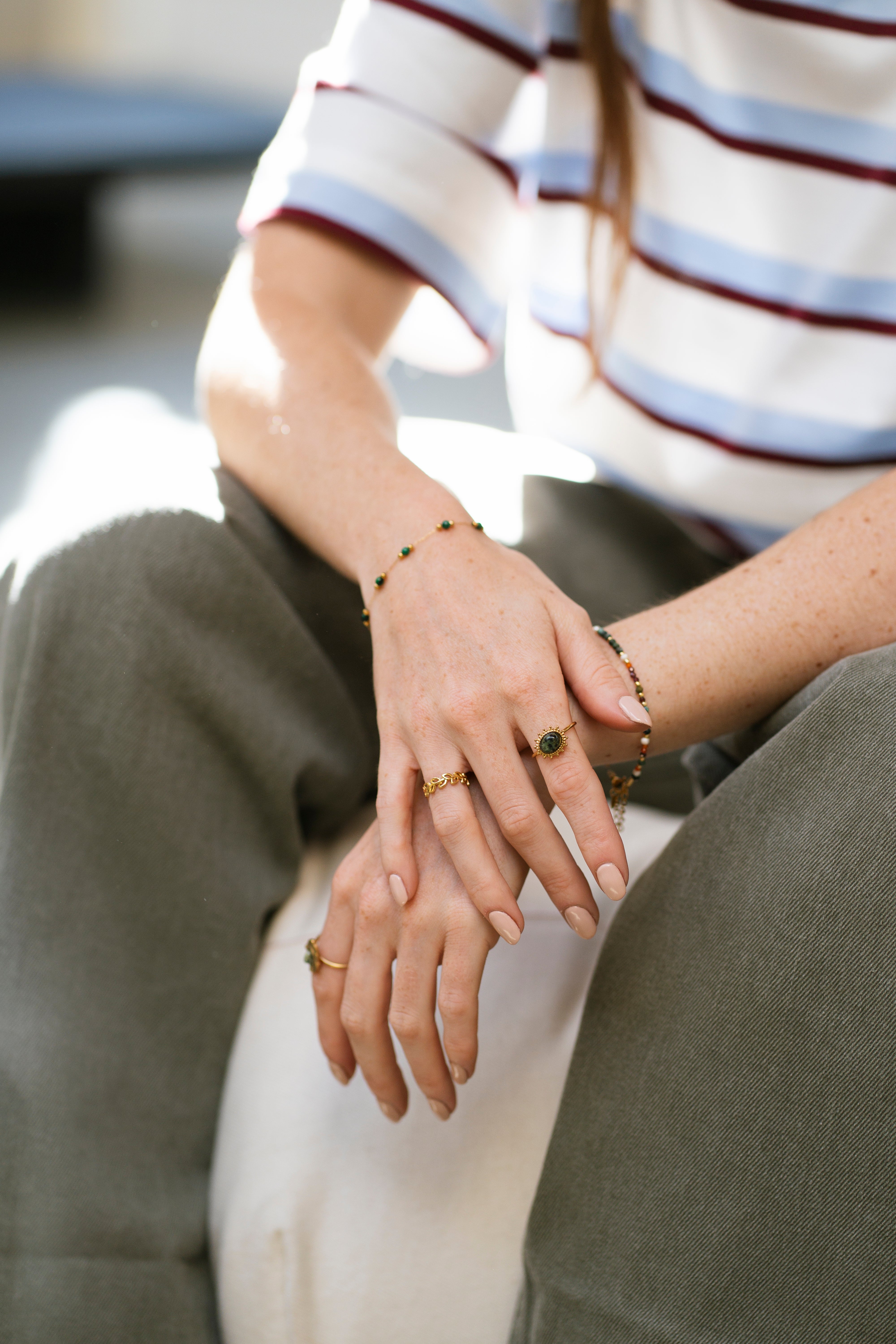 Novia - Anillo - Acero inoxidable - Ajustable